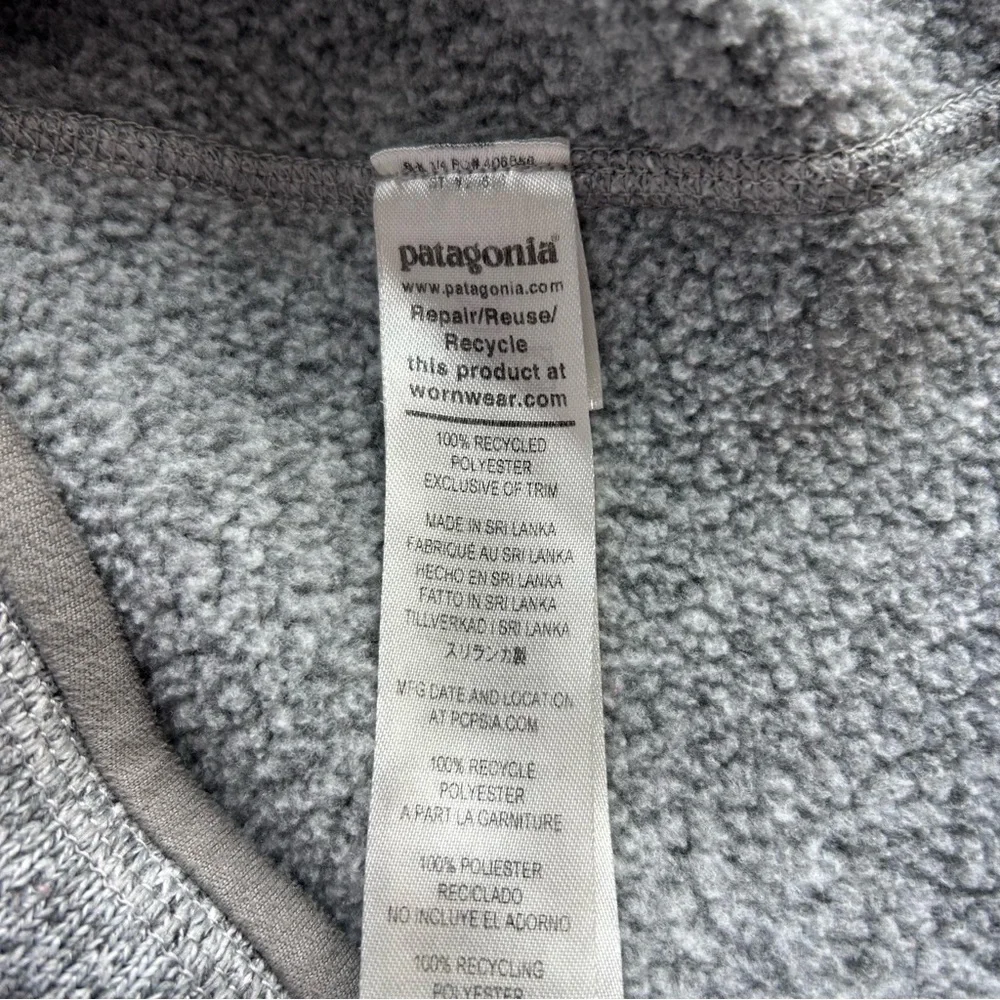 Patagonia Better Sweater Half Zip Women’s Size Small - Picture 5 of 8